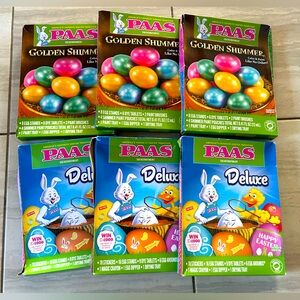 Easter egg‎ decorating kits x6